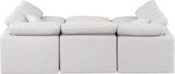 Indulge - Faux Leather 6 Piece Modular Sectional