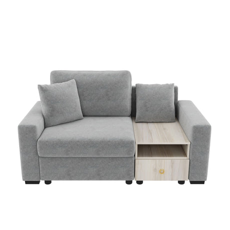 Modular Sofa Couch With Storage Armrest And Center Console