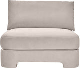 Hammond - Velvet Performance Fabric Upholstered Armless Chair