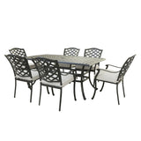 Aluminum Rectangular Dining Set