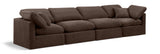 Indulge - Velvet 4 Seat Modular Sofa