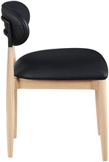 Riccio - Side Chair (Set of 2) - Natural Frame