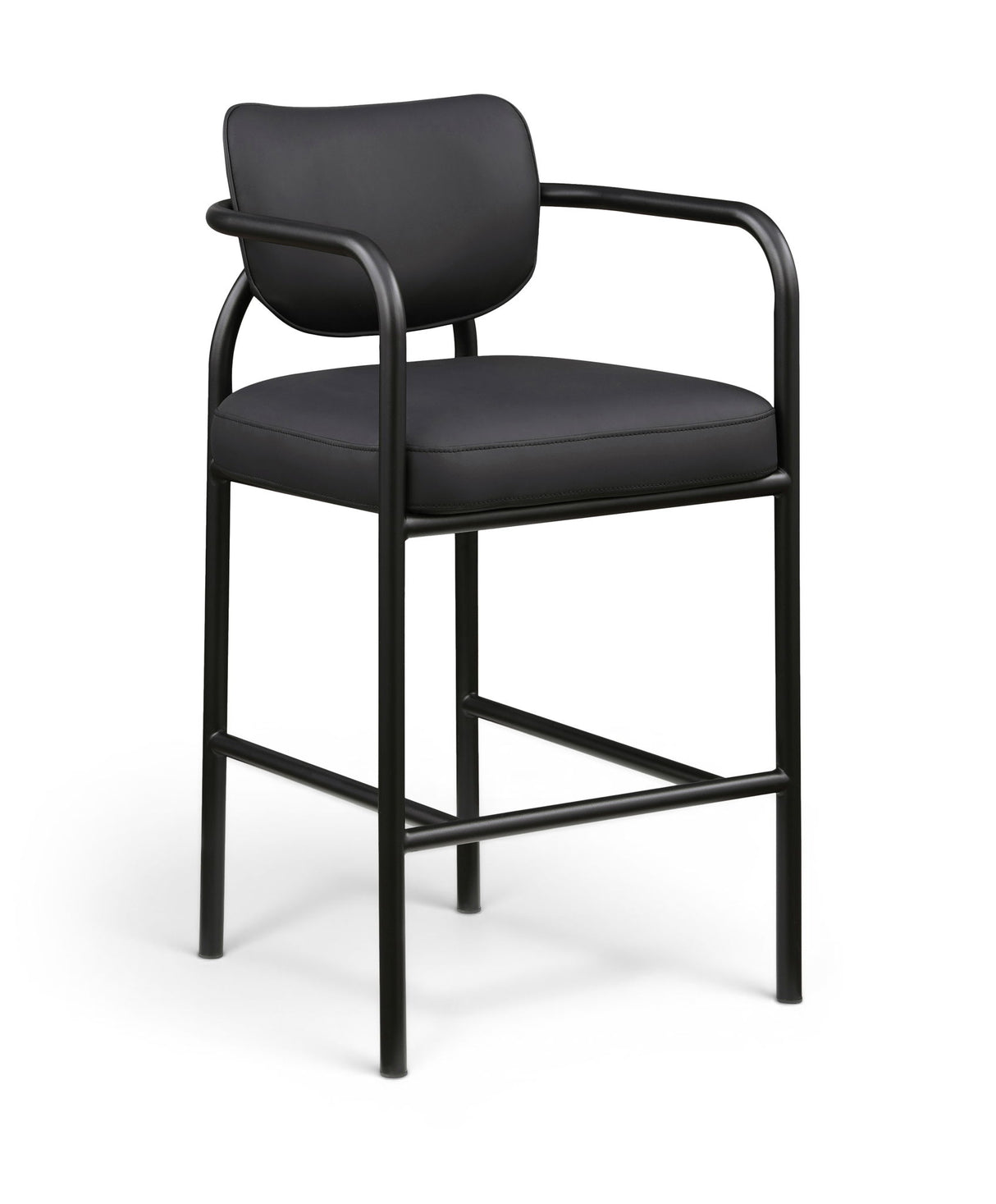 Serava - Vegan Leather Upholstered Bar Stool