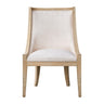 Upholstered Dining Chair With Nailhead Trim