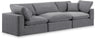 Comfy - Velvet Modular Sofa 3 Seats