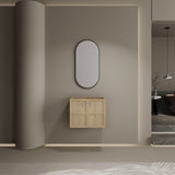 Modern Wall Mounted Bathroom Vanity With Soft Closing Doors