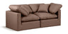 Indulge - Faux Leather 2 Seat Modular Sofa