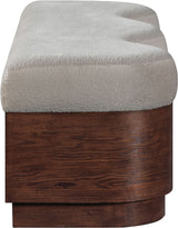 Savoy - Bench With Brown Base