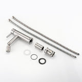 2 Mode Bathroom Faucet With 360 Degree Rotating Aerator For Sink