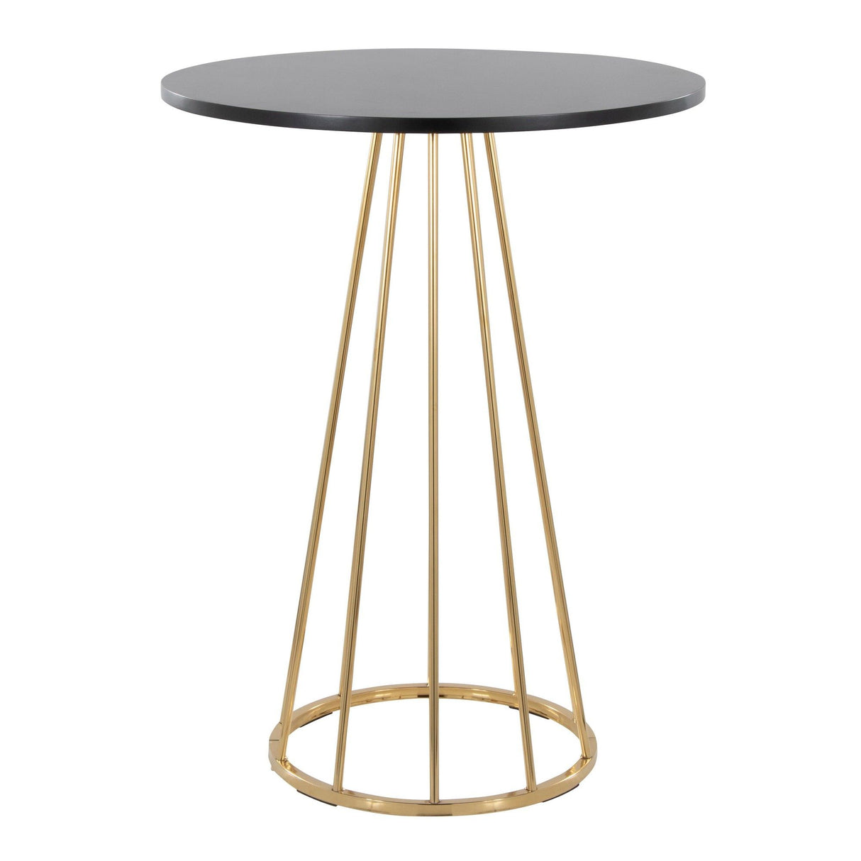 Canary - Counter Table - Gold Metal