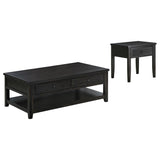 Concord - Coffee And End Table Set Distressed