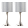 Lenuxe - Contemporary Semi Gloss Table Lamp (Set of 2)