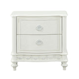 Dorothy - Nightstand With 2 Drawers - Ivory