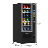 Refrigerated Snack and Drink Vending Machine with 36 Slots Featuring Credit Card Reader and Bill Acceptor in Black (KM-VMR-30-BR) 5.0 out of 5 stars, average rating value. Read 18 Reviews. Same page link. 5.0   (18) Write a review