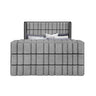 Isaiah - 5 Piece Bedroom Set With TV Lift-LED, Speakers And Fireplace