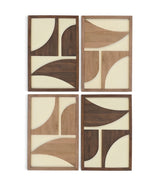 Cadence - 4 Piece Two-Color Wall Art