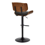 Lombardi - Adjustable Barstool - Black Base