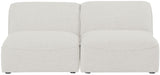 Miramar - 2 Seat Armless Modular Sofa