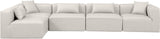 Cube - 5 Piece Modular Sectional