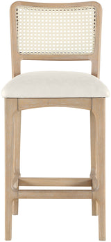 Atrium - Counter Stool With Brushed Natural Base (Set of 2)