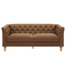 Chesterfield Sofa With Flared Arms For Living Room