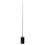 Prism - LED Floor Lamp With On / Off Switch Base - Gold / Marble