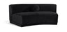 Avra - Velvet Performance Fabric Upholstered Armless Sofa