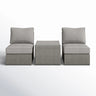 Modern Wicker Outdoor Seating Set With Cushions