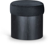 Nimes - Ottoman / Stool With Black Base