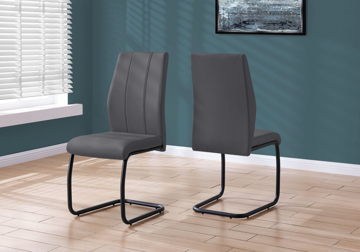 Dining Chair, Side, Upholstered For Dining Room, Contemporary & Modern (Set of 2)