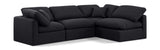Indulge - Linen 4 Piece Modular Sectional