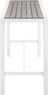 Nizuc - Outdoor Patio Rectangle Bar Table