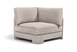 Hammond - Velvet Performance Fabric Upholstered Corner Chair