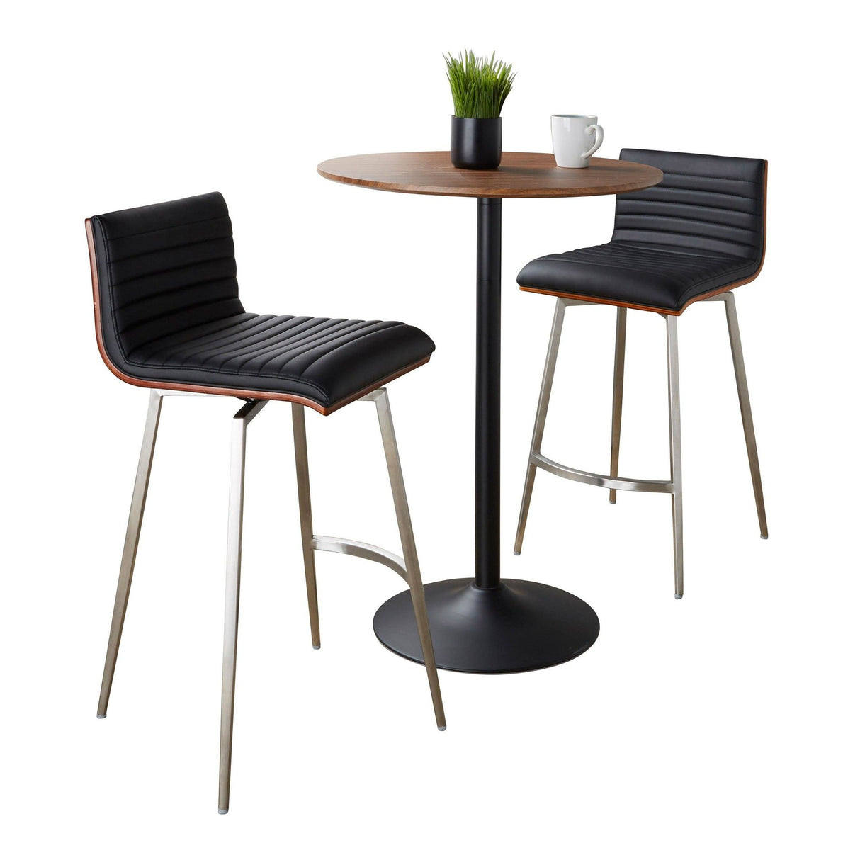 Pebble - 3 Piece Dining Set With Adjustable Table
