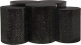Dimple - 20" 5 Piece Modular Coffee Table - Terazzo Finish