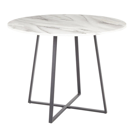 Cosmo - Dining Table - White Marble Top