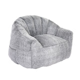 Beanbag Chair, Beanbag Sofa Chair With Armrests Stuffed High Density Foam