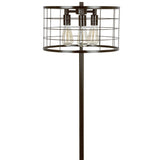Indy - Wire Floor Lamp - Antique
