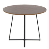 Cosmo - Canary Dining Table - Black Metal Base