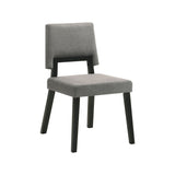 Cirque Channell - 5 Piece Dining Table Set - Charcoal
