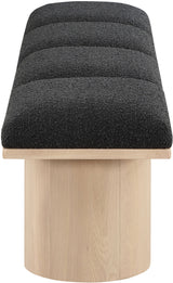 Pavilion - 4 Piece Modular Bench With Natural Base