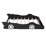 Race Car Shaped Platform Bed & Wheels
