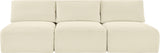 Shaggy - 3 Seat Modular Armless Sofa