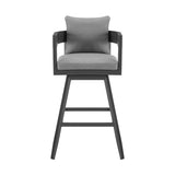 Menorca - Outdoor Patio Swivel Bar Stool