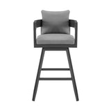 Menorca - Outdoor Patio Swivel Bar Stool Set