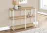 Accent Console Table For Entryway, 3 Tier Design