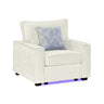 Rita - Accent Chair With LED Underlighting