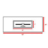 Propane / Gas Outdoor Fire Pit Table