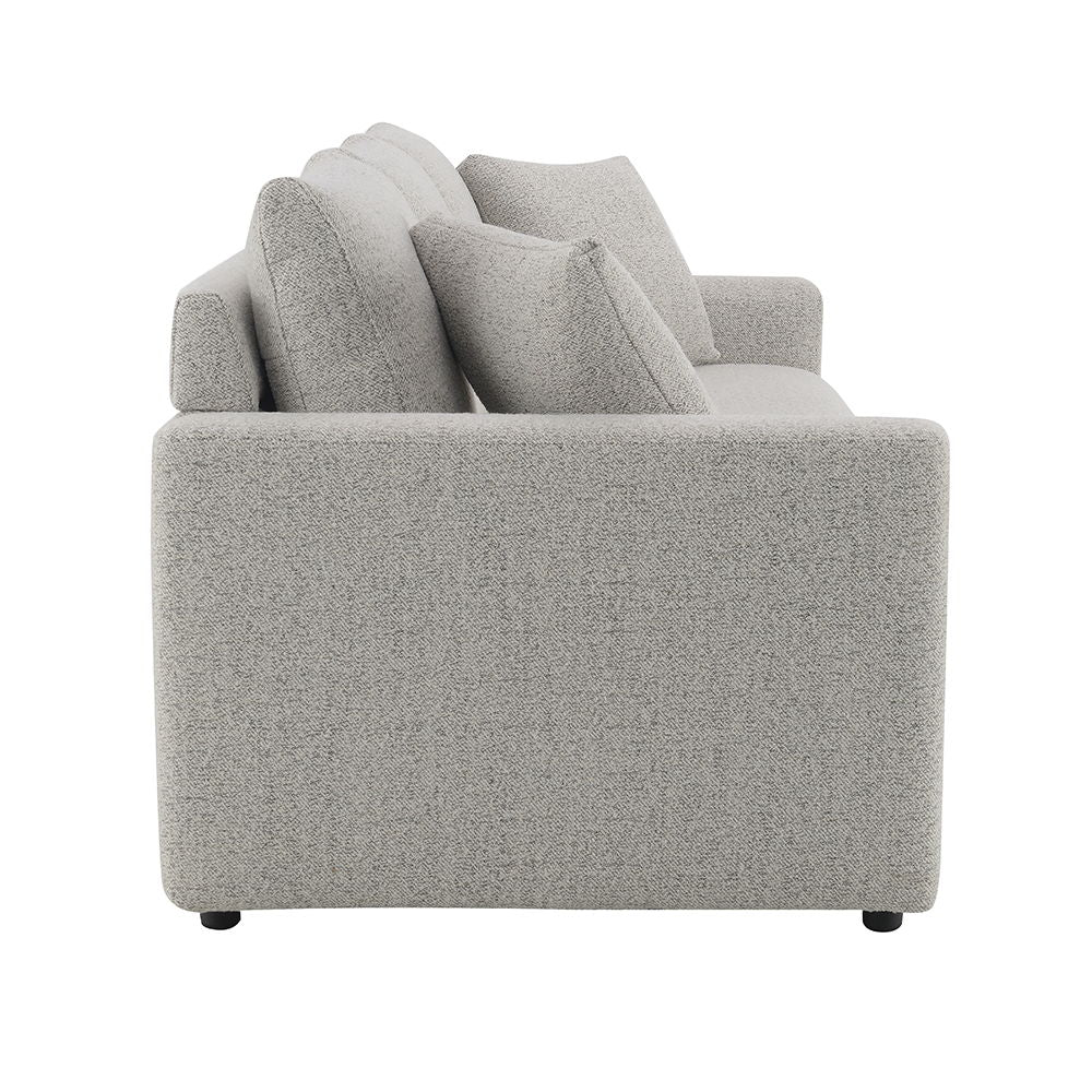 Connie - Sofa With Sleeper - Gray Boucle