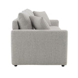 Connie - Sofa With Sleeper - Gray Boucle